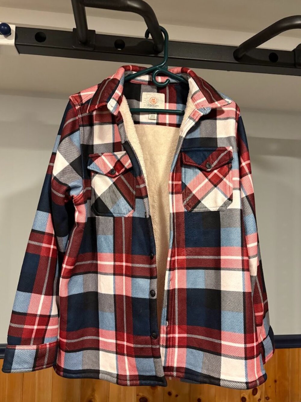Cloudveil Sierra Flannel Bonded Sherpa Shirt Jacket (Shacket)
